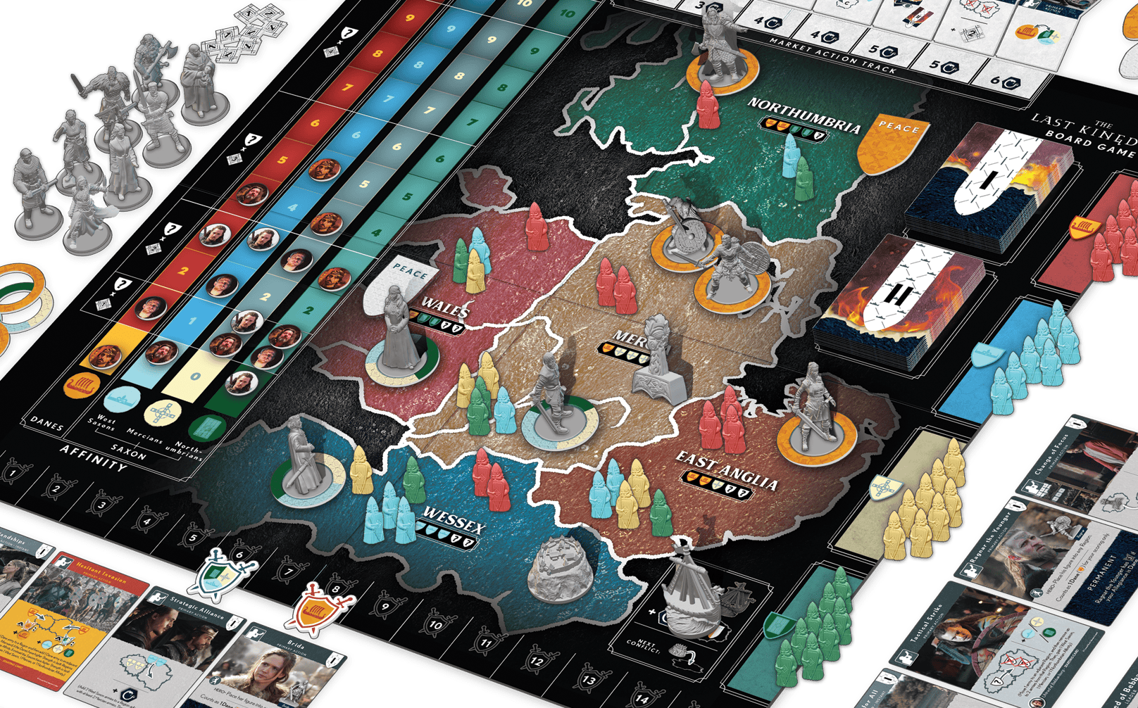 The Last Kingdom Board Game DESTINY IS ALL